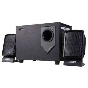 USB Multimedia 2.1 aktiverbindunge Lautsprecher hölzerne Bass Waffe Notebook Audio strom im Grosshandel