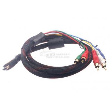 hohe quAlität HDMI 5rca linie aus 1 5 Meter