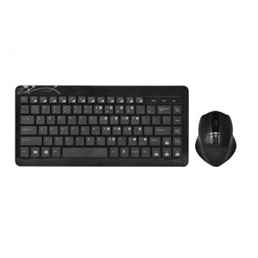 schwarz cs-1000 wireless Keyboard Mouse zu genießen unbegrenzten USB Kabellose Maus paket