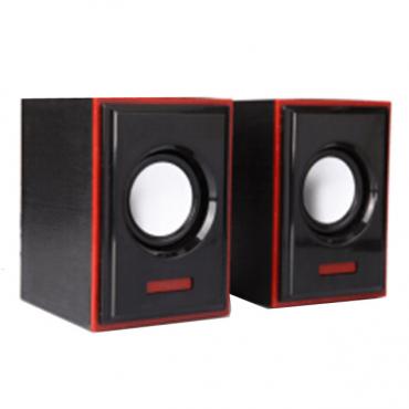 if-009 gerne 2.0USB Computer Lautsprecher Computer kleine Sound 2 Bass Waffe mini Grosshandel