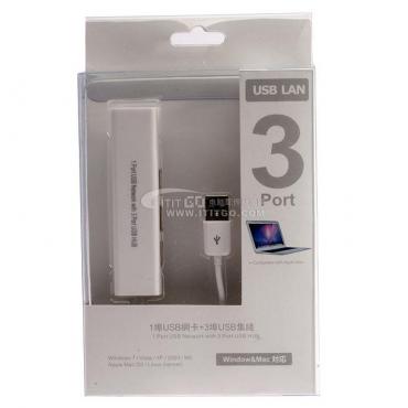 USB2.0 Karte 3 Port USB Hub USB Splitter Combo Card