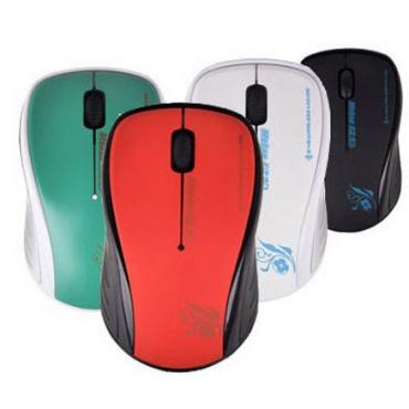 mr570 wilder Leopard 2.4g Kabellose Maus Laptop USB Desktop Spiel Foto rot