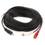 Sprecher der linie 10 Meter Gold Stecker 2rca Kühne zwei Lotus Kopf Audio Kabel Hersteller