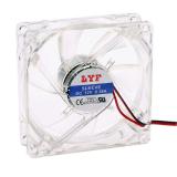 LED licht transparent lüfter 8025 die direkte installation zubehör