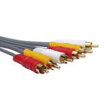 5 Meter 3rca drei über die drei Gelb rot weiße linie unterschied Fernseher Verbindung und blu Ray wiedergabe