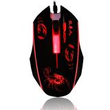Shepherd Computer USB Spiel Maus 2400dpi bunte Hintergrundbeleuchtung Hersteller Grosshandel