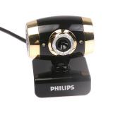 der damm mit Kameras mit einem Mikrofon