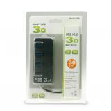 mit einem Schalter USB3.0 4 Port Hub Deconcentrator cqt-308