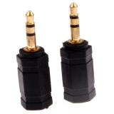 Verbindungergoldet 3 5 2 5 weibliche handy Headset Reverbindungolution Umstellung Kopf umrechnung Kopf Adapter