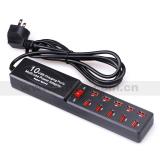 bly-3010c 10 USB Ladegerät Hafen mehrzweck Adapter