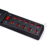 bly-3010c 10 USB Ladegerät Hafen mehrzweck Adapter