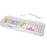 sai shun sk-3 wasserdichter USB Gaming Keyboard Laptop Tastatur Desktop Computer Tastatur Keycap Regenbogen