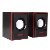 if-009 gerne 2.0USB Computer Lautsprecher Computer kleine Sound 2 Bass Waffe mini Grosshandel