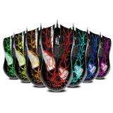 MG007 wilder Leopard Notebook mit USB Maus Spiel Verbindungon außen groß Helle