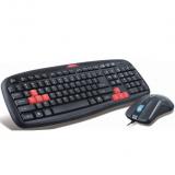 7021 p + u Adler Keyboard Mouse Set Tastatur Maus