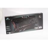 auf Fabrik USB 3 Farben light emitting Keyboard Tastatur Tastatur Leuchtstoffe Hintergrundbeleuchtung USB