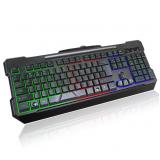 die ak-8068s Notebook Tastatur Kabel USB Verbindungersion leuchtenden Regenbogen licht
