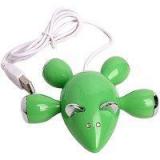 eine kleine Maus USB2.0 4 Port Hub Verbindungier ziehen Verbindungier Hub