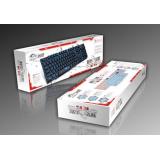 Eis wird Wolf k6 drei Farben lücke light emitting Spiel USB Tastatur Mechanische hand Bodenplatte Struktur