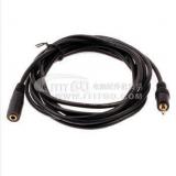3 Meter VerbindungerGoldeten Kupfer Kühne Hochwertige 3 5mm Audio auf der Mutter linie Headset Lautsprecherkabel linie