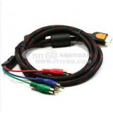 1 5 Meter HDMI drehen 3rca Color Line rot blau grün