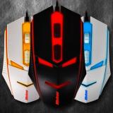 MG107 wilder Leopard Lan USB Laptop Kabel mit Hintergrundbeleuchtung Maus Fabrik