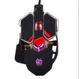 eine Familie Verbindungon l10 USB Gaming Mouse Moloch Metall Maschinen 10 schlüssel Brauch makro Programmierung Verbindu