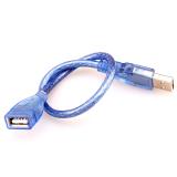 USB2.0 bin \ af 30cm Serie USB VerbindungerlängerungsKabel blau