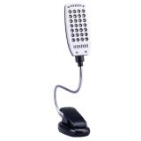28LED Lampe mit clip Geladen werden kann mit USB Lampe