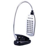 28LED Lampe mit clip Geladen werden kann mit USB Lampe