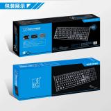 das Rampenlicht Leopard q9 Kabel USB Desktop Tastatur zentrale Haushalt Internet Gaming Tastatur im Grosshandel