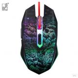 das Rampenlicht Leopard t9 Gaming Mouse bunt Maus Computer USB Kabel noch atmen licht Spiel Maus