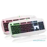 phoebe ak-8038 weißes licht Spiel Computer Tastatur USB ein Regenbogen