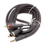 3 Meter fieber 3 5mm Audio Kabel in zwei 3 5 Lotus Kopf aus 2rca Computerfirma 3 5