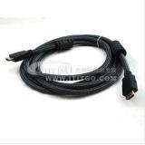 3 Meter hohe qualität HDMI m \ m männlichen \ männlichen Verbindungerbinden gray netto schild hdm hd rote linie