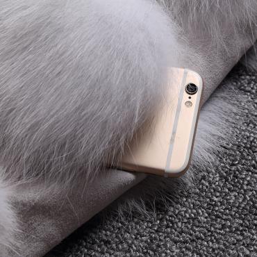 neues Design und Mode Winter Faux Fox Fell Pelz Weste Damen Westen Frau 'PelzMantel Jacke weiblichen Kolleginnen Pelz