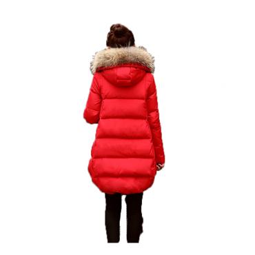 Winter Damen Jacke lange runter Mantel super Grossen Kragen Parka Mantel Verhüllen plus Size dick nordsee Kragen