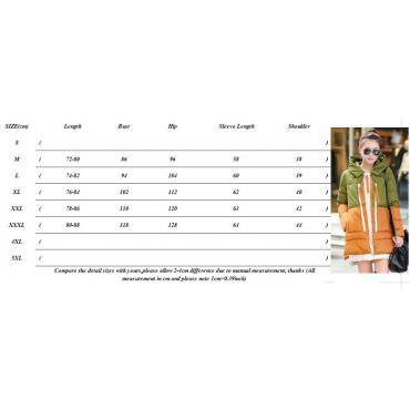 Elexs neue Mode Winter Dicken Damen Parkas Damen Mäntel muti Farbe Parkas Damen Winter Militärische Winter Damen