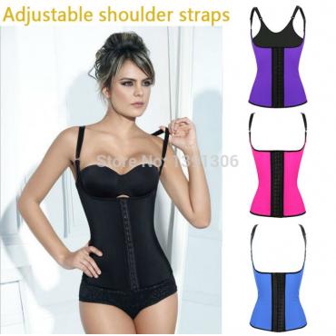 kostenLoser Versand latex Weste Taille trainer blet Taille Ausbildung Weste Body shaper Taille und hüfte cincher