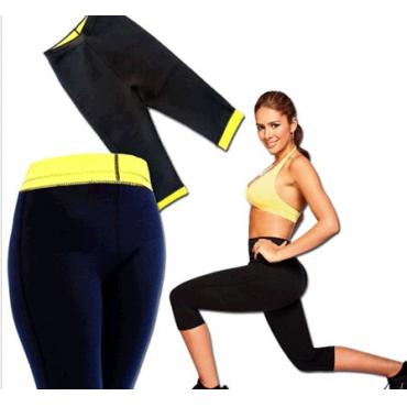Hosen und gürtel super stretch Set heiß shaper Sport Hose Damen schlankheits Sets körper shaper Taille