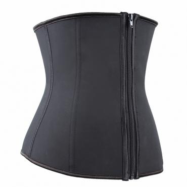reißverschluss und Haken combo latex Taille trainer sexy Taille Ausbildung Korsetts underbust Taille cincher reißVerschl