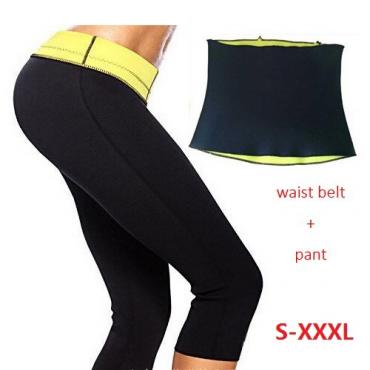 Hosen und Taillengürtel heiß super stretch Neopren Sport Hosen Damen abnehmen Setzt Damen Korsetts