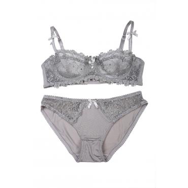 neue sehr sexy Damen halbe Tasse Spitzen BH und slips plus ultra thin sexy BH Grösse stürzen wird ein b c Cup Versa