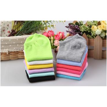 1 Paar = 2pieces neuen Sommer Süssigkeiten Farbe Damen kurze Knöchel Boot DekolleTee Sport Socken Mannschaft Locker 12