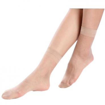neu Design 10 Paar Damen Socken Crystal Dünnen Transparenten Dünne Seide Socken