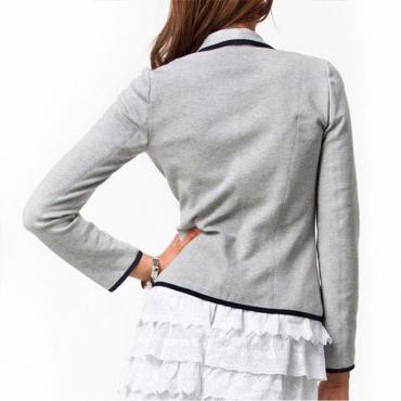 Button down ol Revers Outwear lange Ärmel tragen Blazer drop Shipping Feminino Arbeiten Damen