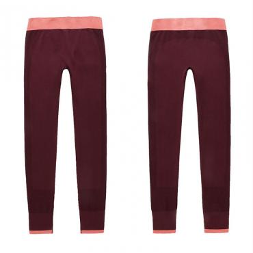 die Damen laufen Sport Hose hohe Taille geschnitten Leggings fitness Hosen elastischen Leggings