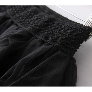 neuer Frühling Damen Fashion net aus Spitzen hohe Taille Tutu Rock