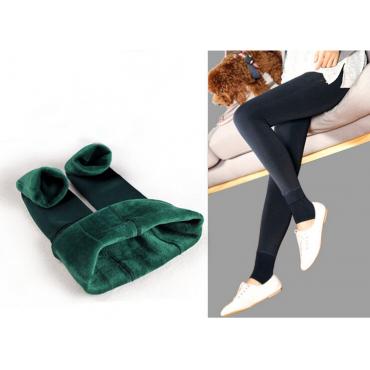 Herbst und Winter Fashion Explosion Modelle und Dicken samt Nahtlos in Kaschmir Leggings warm