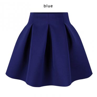 neue Damen sexy Mini Rock Raum Baumwolle Schwarzen kurzen Rock fallen witner warm Röcke Damen hohe Taille gefaltete